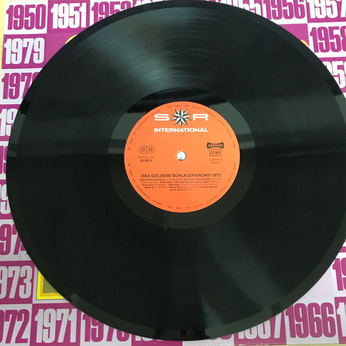 แผ่นเสียง Various - Das Goldene Schlager-Archiv - Die Hits Des Jahres 1972 (Vinyl) (VG+)