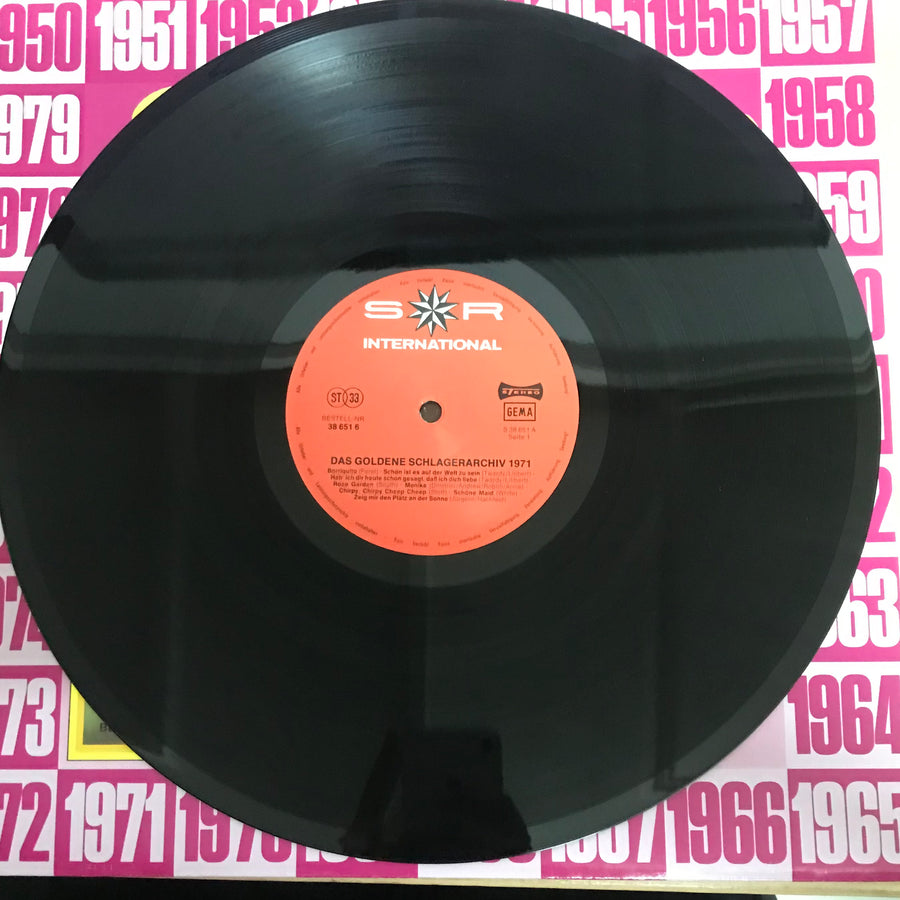 แผ่นเสียง Various - Das Goldene Schlager-Archiv - Die Hits Des Jahres 1971 (Vinyl) (VG+)