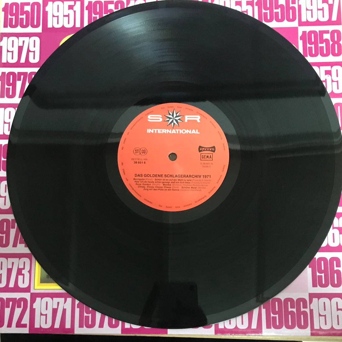 แผ่นเสียง Various - Das Goldene Schlager-Archiv - Die Hits Des Jahres 1971 (Vinyl) (VG+)