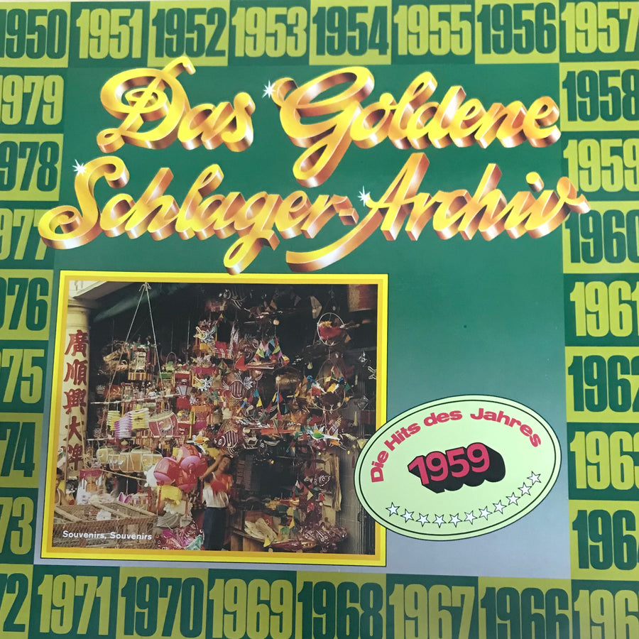 แผ่นเสียง Various - Das Goldene Schlager-Archiv - Die Hits Des Jahres 1959 (Vinyl) (VG+)