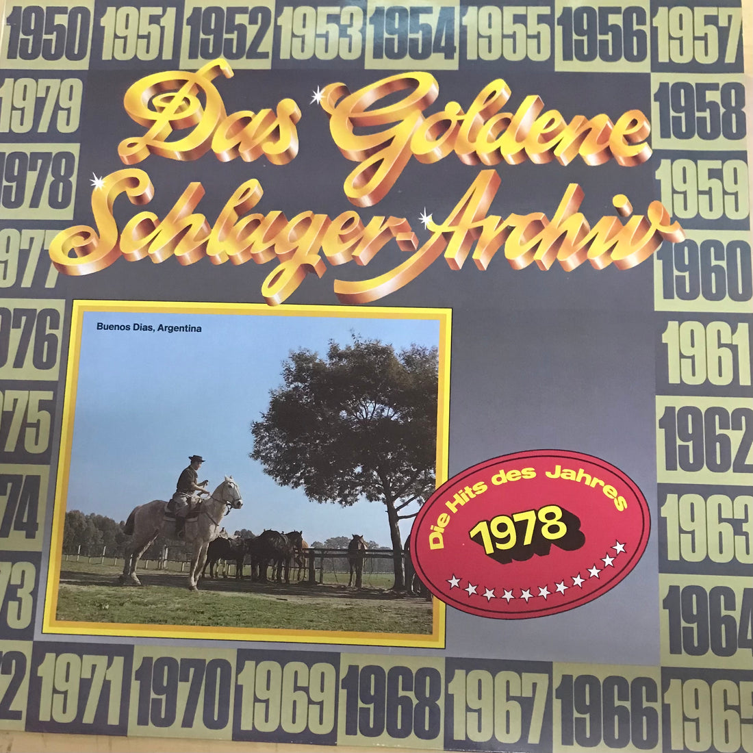 แผ่นเสียง Various - Das Goldene Schlager-Archiv - Die Hits Des Jahres 1978 (Vinyl) (VG+)