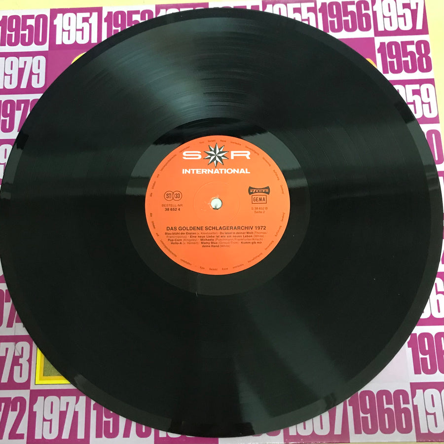 แผ่นเสียง Various - Das Goldene Schlager-Archiv - Die Hits Des Jahres 1972 (Vinyl) (VG+)