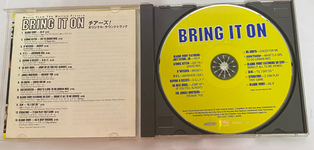 ซีดี Various - Bring It On (Music From The Motion Picture) (CD) (VG+)