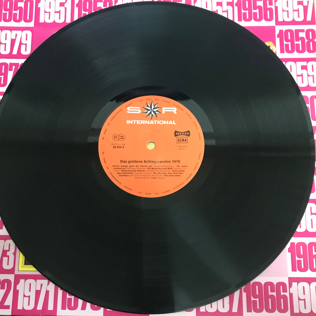 แผ่นเสียง Various - Das Goldene Schlager-Archiv - Die Hits Des Jahres 1970 (Vinyl) (VG+)