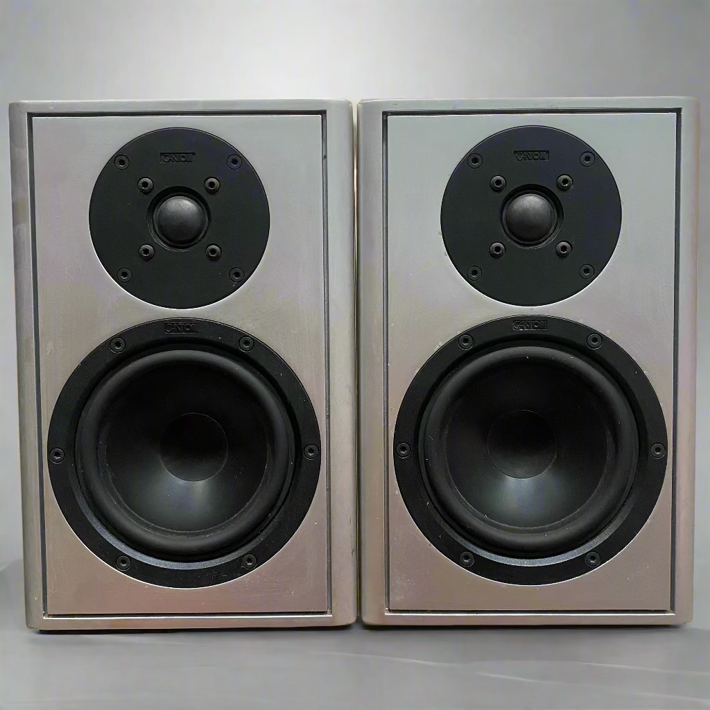 Canton LE 102 Bookshelf Speakers + Stands