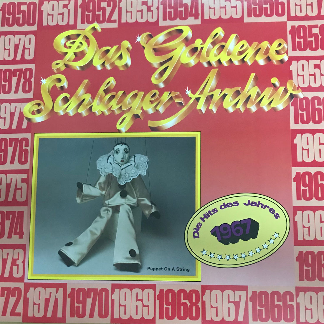 แผ่นเสียง Various - Das Goldene Schlager-Archiv - Die Hits Des Jahres 1967 (Vinyl) (VG+)