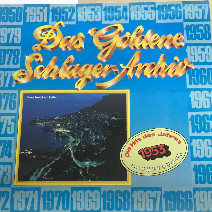 แผ่นเสียง Various - Das Goldene Schlager-Archiv - Die Hits Des Jahres 1953 (Vinyl) (VG+)