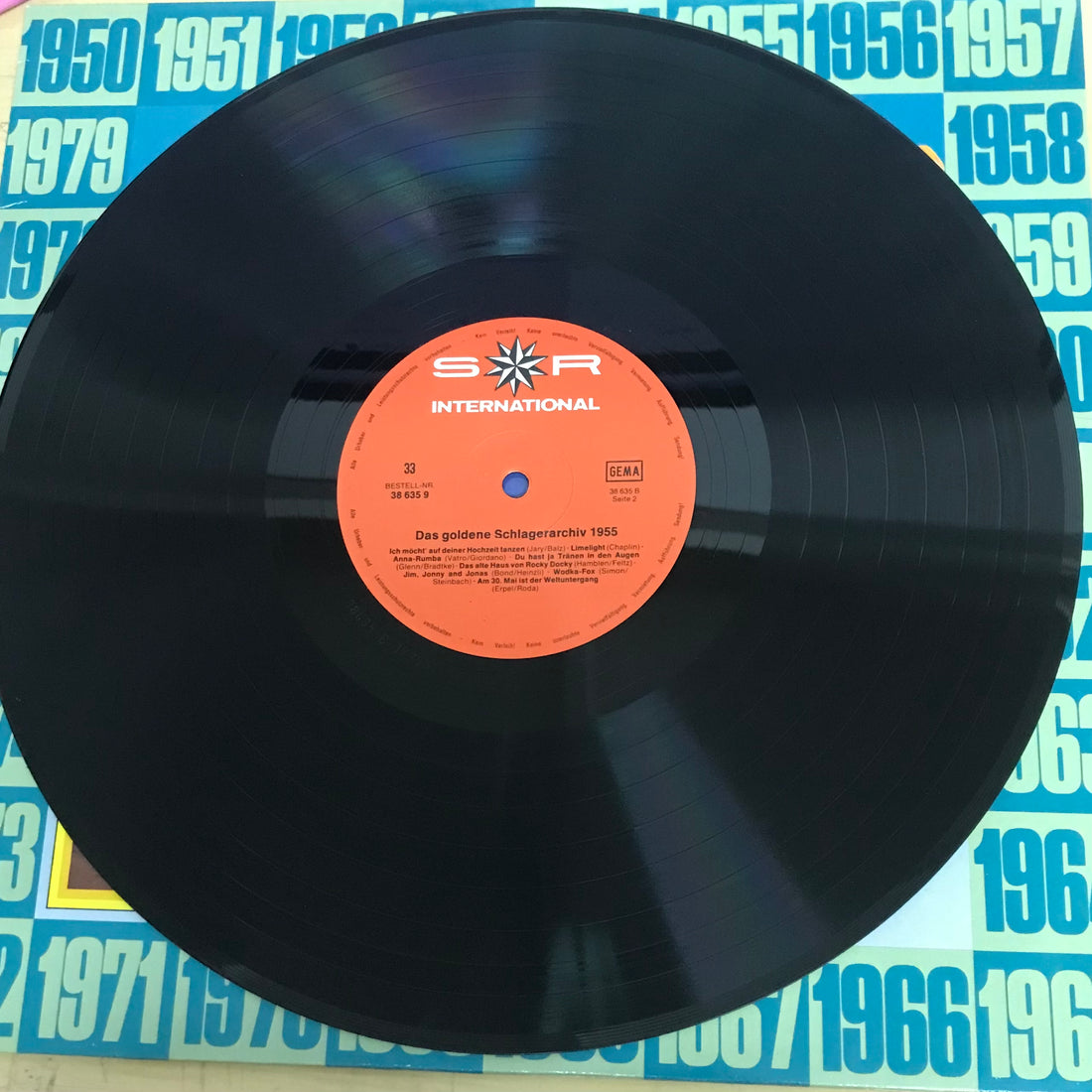 แผ่นเสียง Various - Das Goldene Schlager-Archiv - Die Hits Des Jahres 1955 (Vinyl) (VG+)