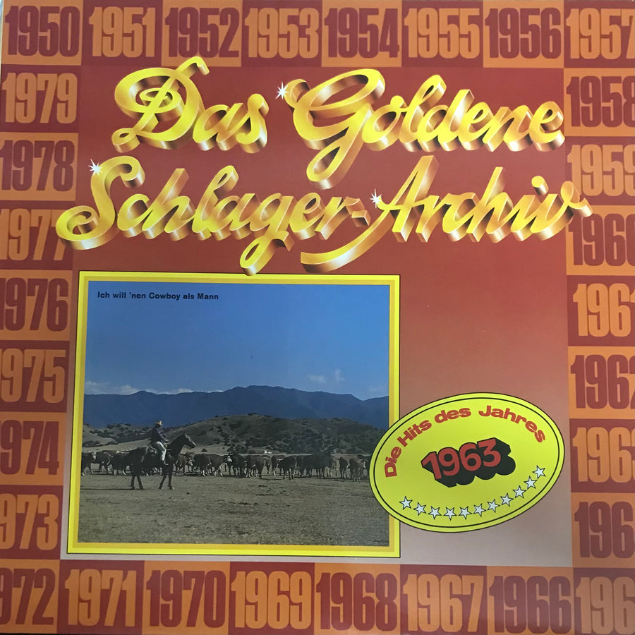 แผ่นเสียง Various - Das Goldene Schlager-Archiv - Die Hits Des Jahres 1963 (Vinyl) (VG+)