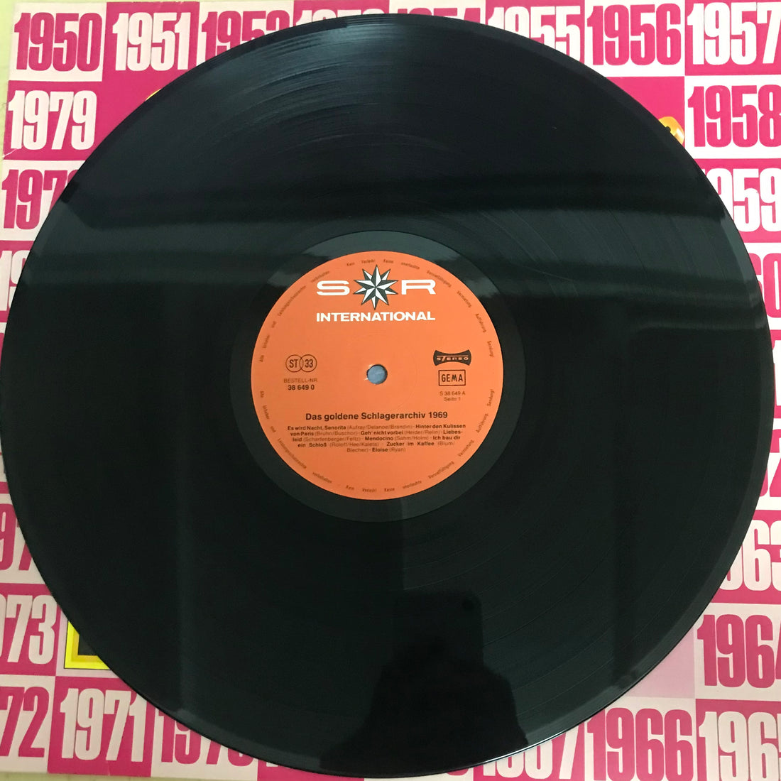 แผ่นเสียง Various - Das Goldene Schlager-Archiv - Die Hits Des Jahres 1969 (Vinyl) (VG+)