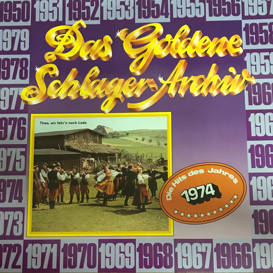 แผ่นเสียง Various - Das Goldene Schlager-Archiv - Die Hits Des Jahres 1974 (Vinyl) (VG+)