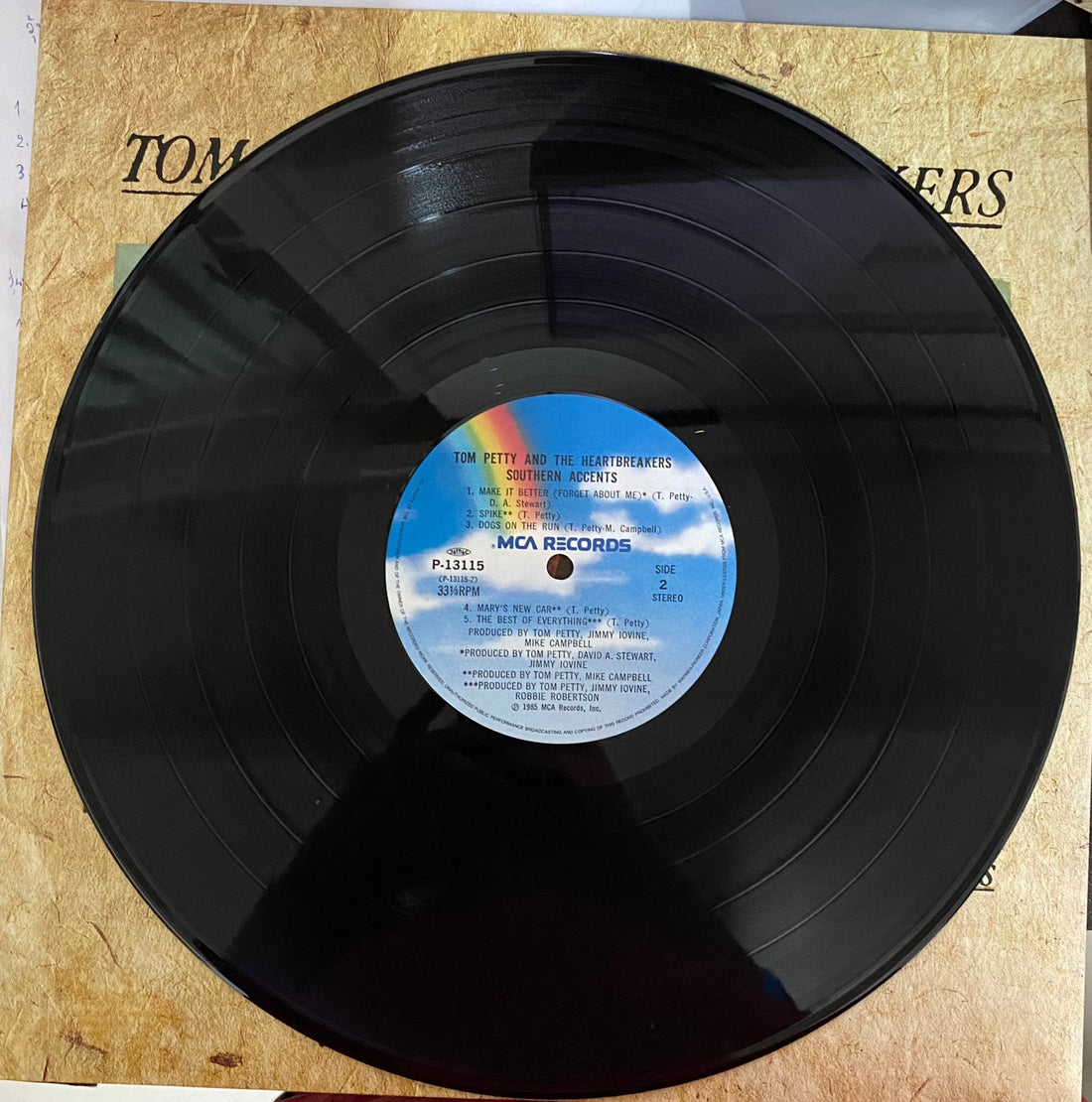 แผ่นเสียง Tom Petty And The Heartbreakers - Southern Accents (Vinyl) (VG+)