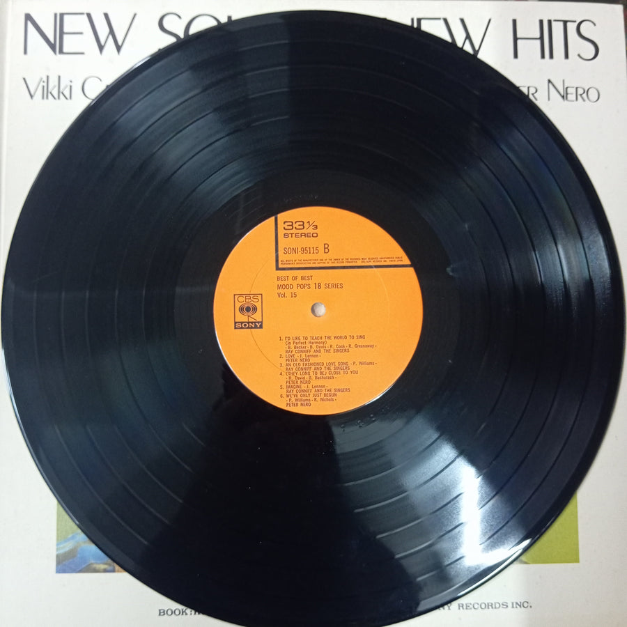 แผ่นเสียง Various - Vikki Carr/ Mark Lindsay/ Ray Conniff/ Peter Nero - New Sounds New Hits (Vinyl) (VG+)