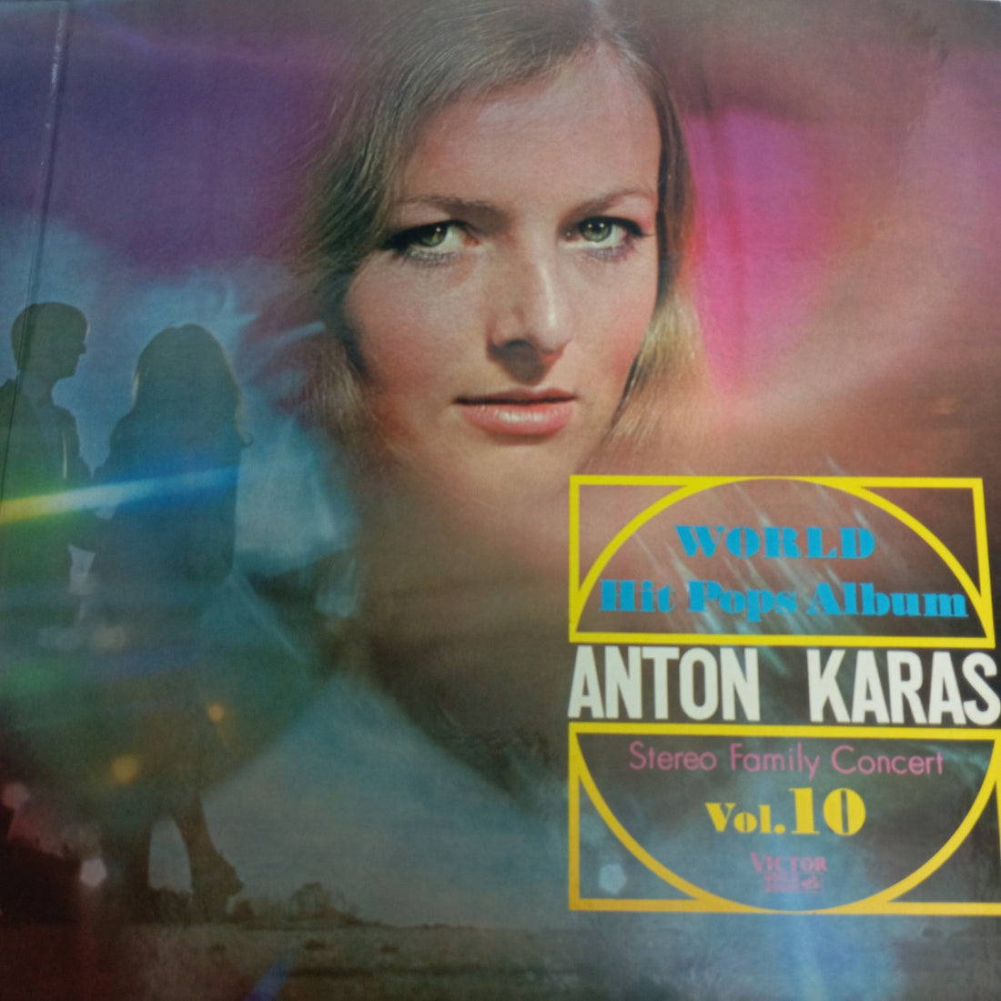 แผ่นเสียง Anton Karas - World Hit Pops Album Vol. 10 (Vinyl) (VG+)