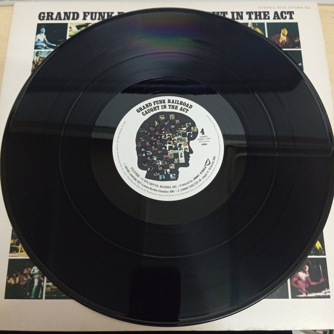 แผ่นเสียง Grand Funk Railroad - Caught In The Act (Vinyl) (VG+) (2LPs)