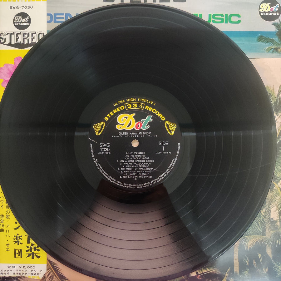 แผ่นเสียง Billy Vaughn And His Orchestra - Golden Hawaiian Music (Vinyl) (VG+)