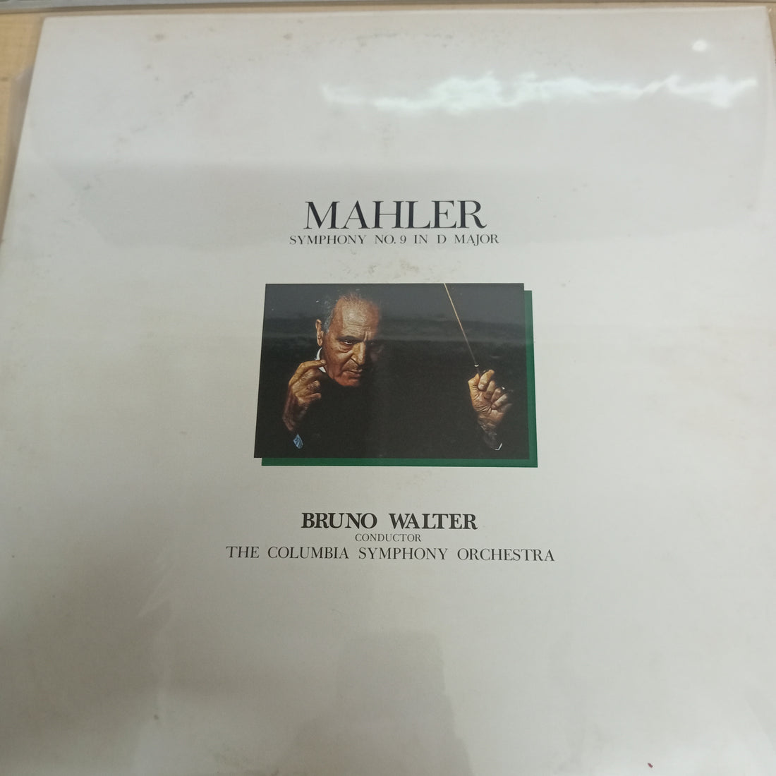 แผ่นเสียง Bruno Walter/The Columbia Symphony Orchestra - Mahler Symphony No.9 (Vinyl) (VG+) (2LPs)