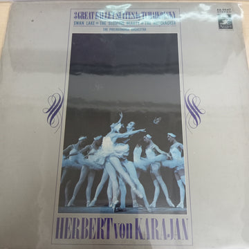 แผ่นเสียง Herbert Von Karajan - 3 Great Ballet Suites by Tchaikovsky Vinyl VG+