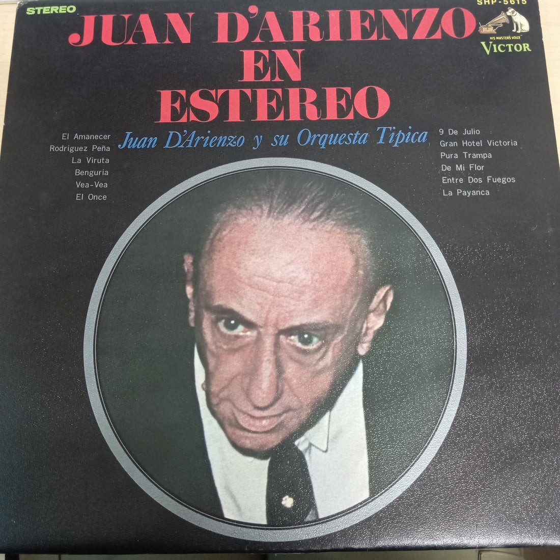 Juan D'Arienzo Y Su Orquesta Típica - Juan D’Arienzo En Estereo (Vinyl) (VG+)