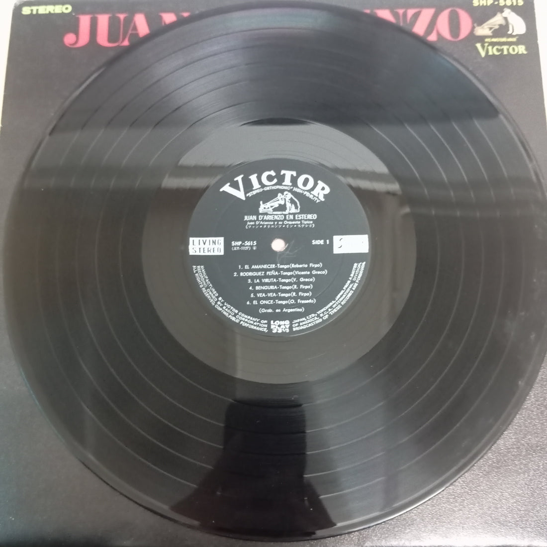 Juan D'Arienzo Y Su Orquesta Típica - Juan D’Arienzo En Estereo (Vinyl) (VG+)
