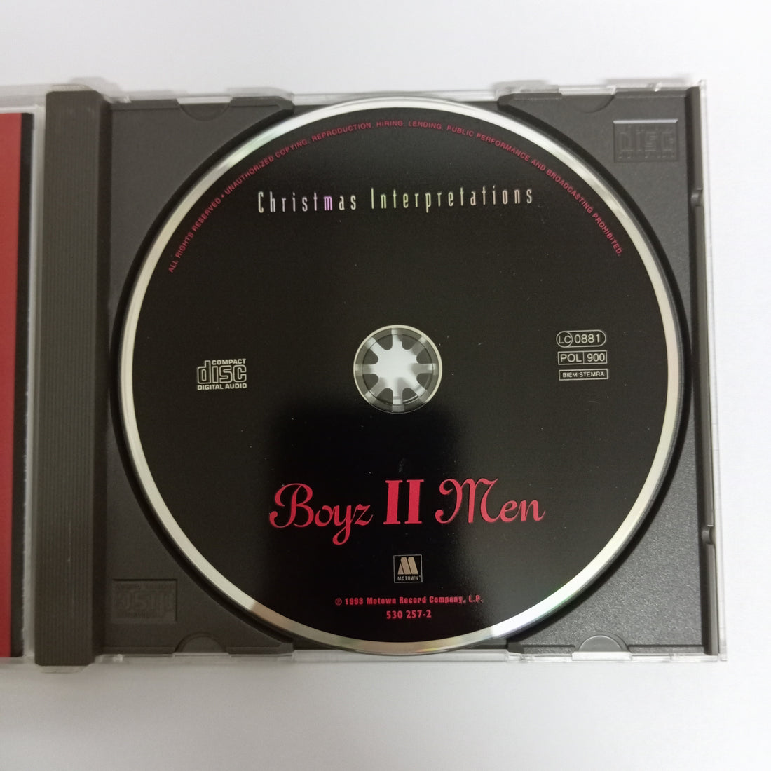 ซีดี Boyz II Men - Christmas Interpretations (CD) (NM or M-)