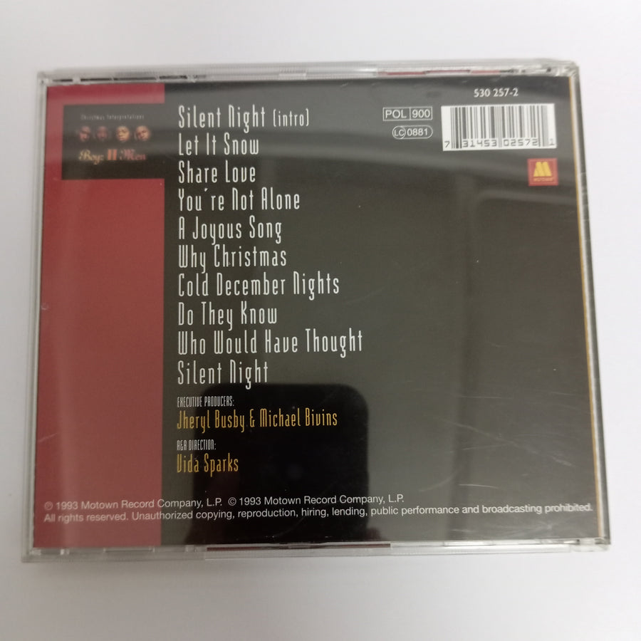 ซีดี Boyz II Men - Christmas Interpretations (CD) (NM or M-)