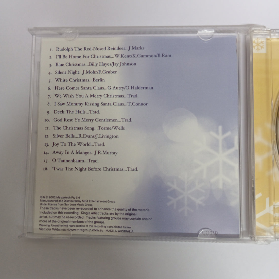 ซีดี The Platters - Merry Christmas (CD) (VG+)