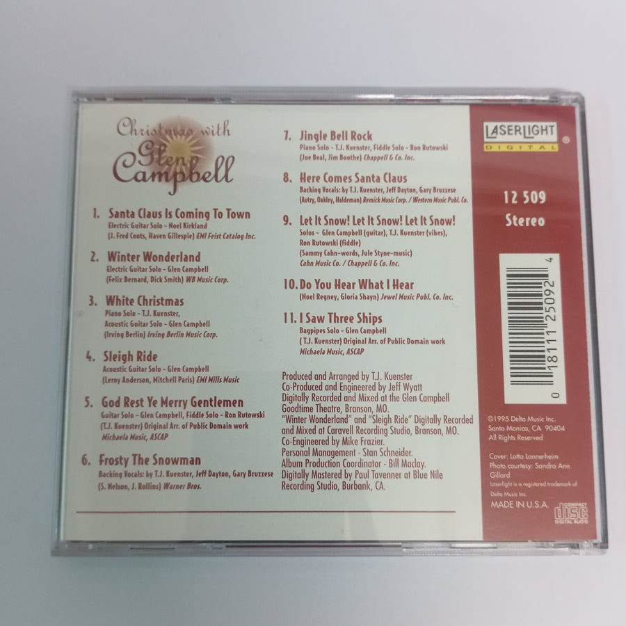 ซีดี Glen Campbell - Christmas With Glen Campbell (CD) (NM or M-)