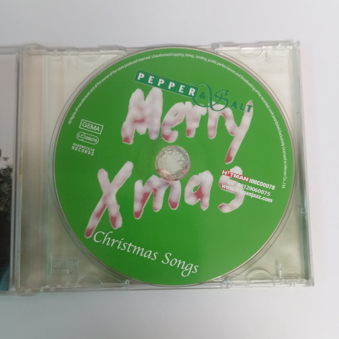 ซีดี Pepper & Salt - Christmas Songs (CD) (VG)