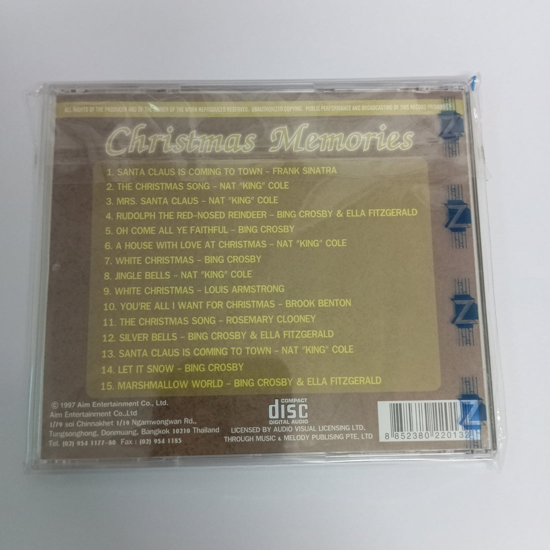 ซีดี Christmas Memories CD M