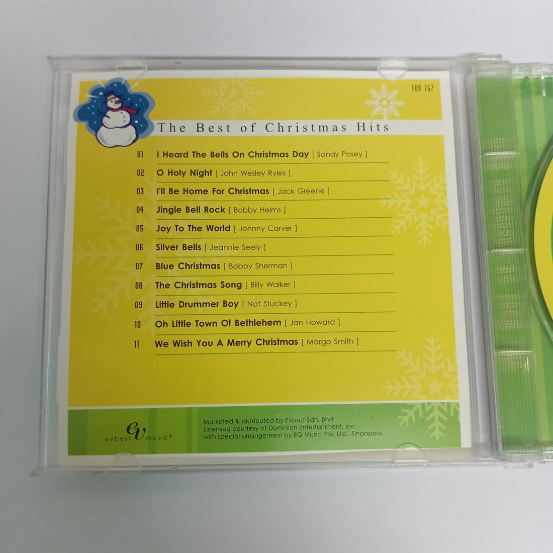 ซีดี Various - The Best Of Christmas Hits (CD)(VG+)