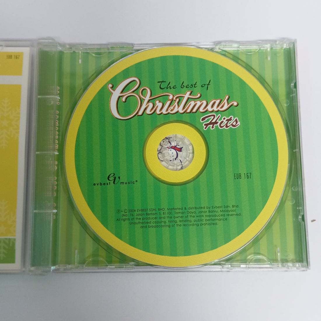 ซีดี Various - The Best Of Christmas Hits (CD)(VG+)