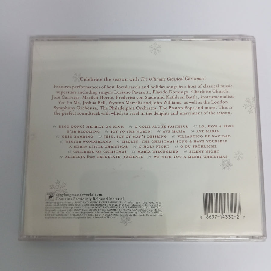 ซีดี The Ultimate Classical Christmas CD VG+