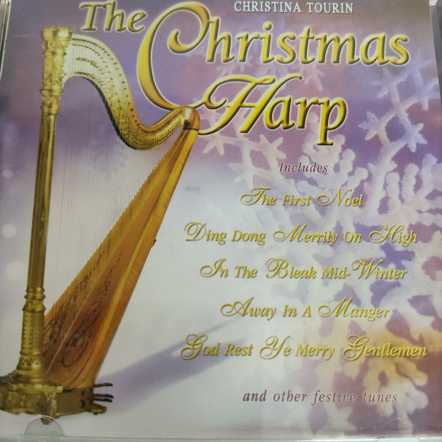 ซีดี Christina Tourin - The Christmas Harp CD VG+