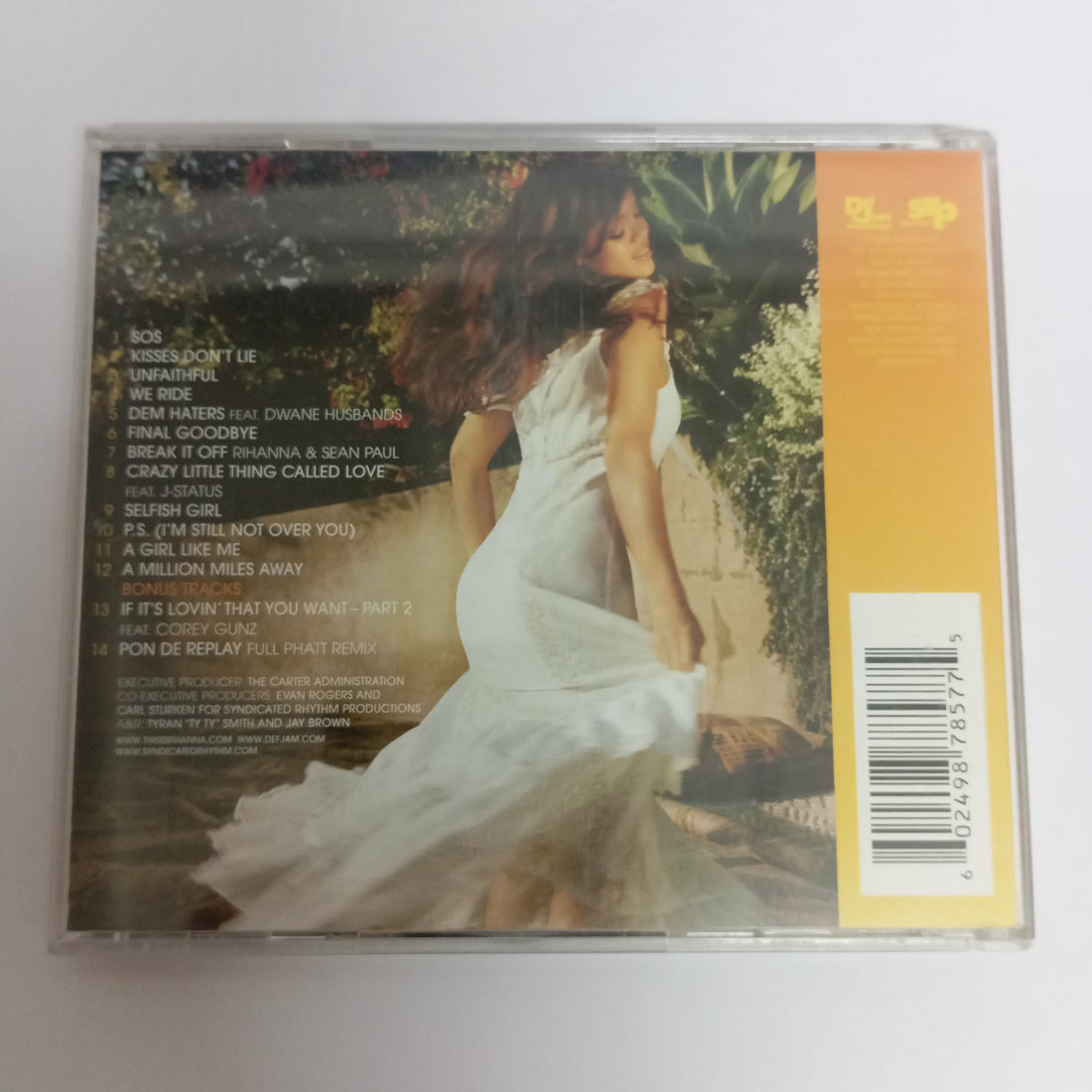 ซีดี Rihanna - A Girl Like Me CD VG