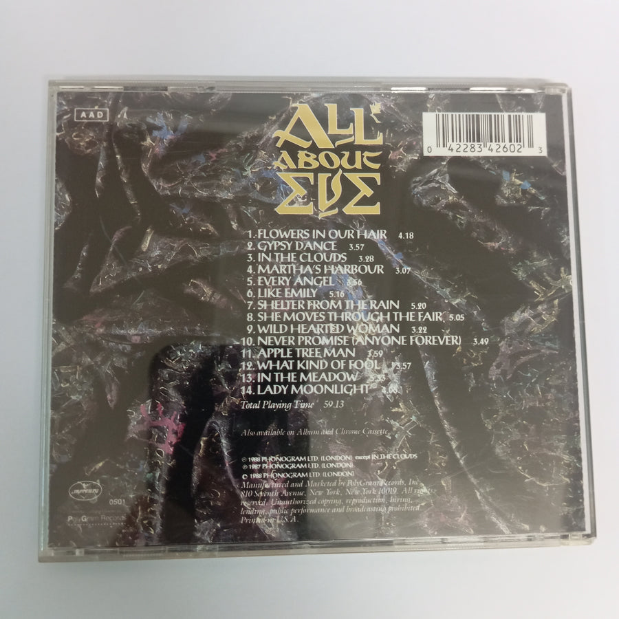 ซีดี All About Eve - All About Eve CD VG