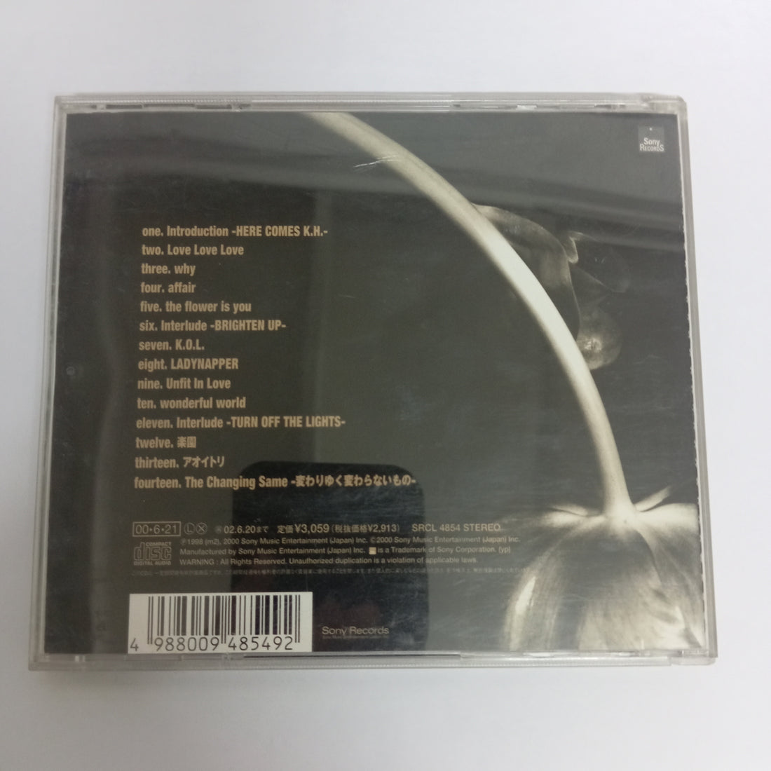 ซีดี Ken Hirai - The Changing Same (CD) (VG+)