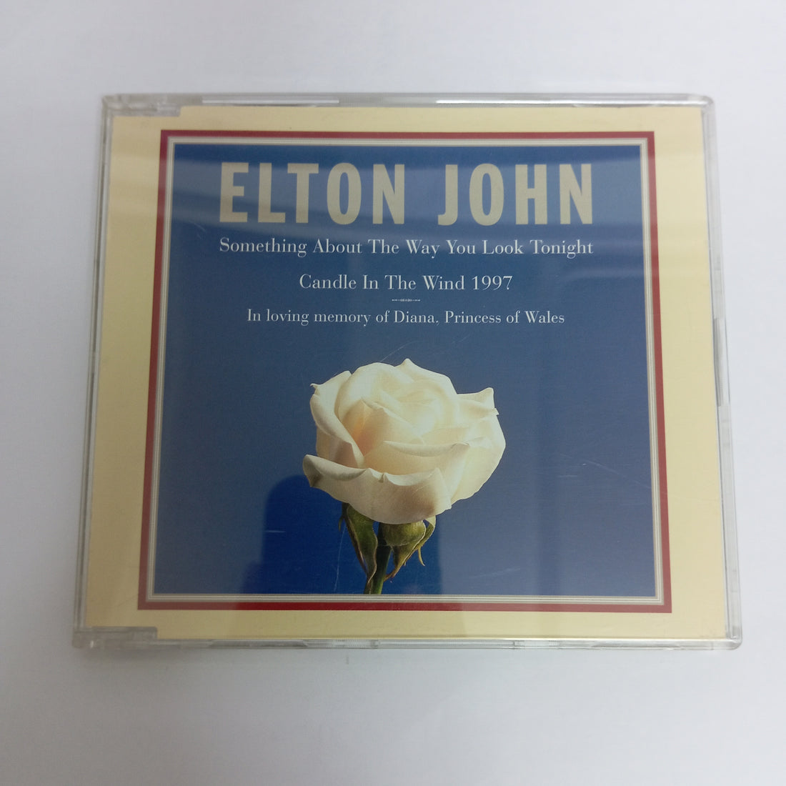 ซีดี Elton John - Something About The Way You Look Tonight / Candle In The Wind 1997 CD VG+