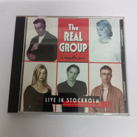 ซีดี The Real Group - A Cappella Jazz - Live in Stockholm (CD) (VG+)