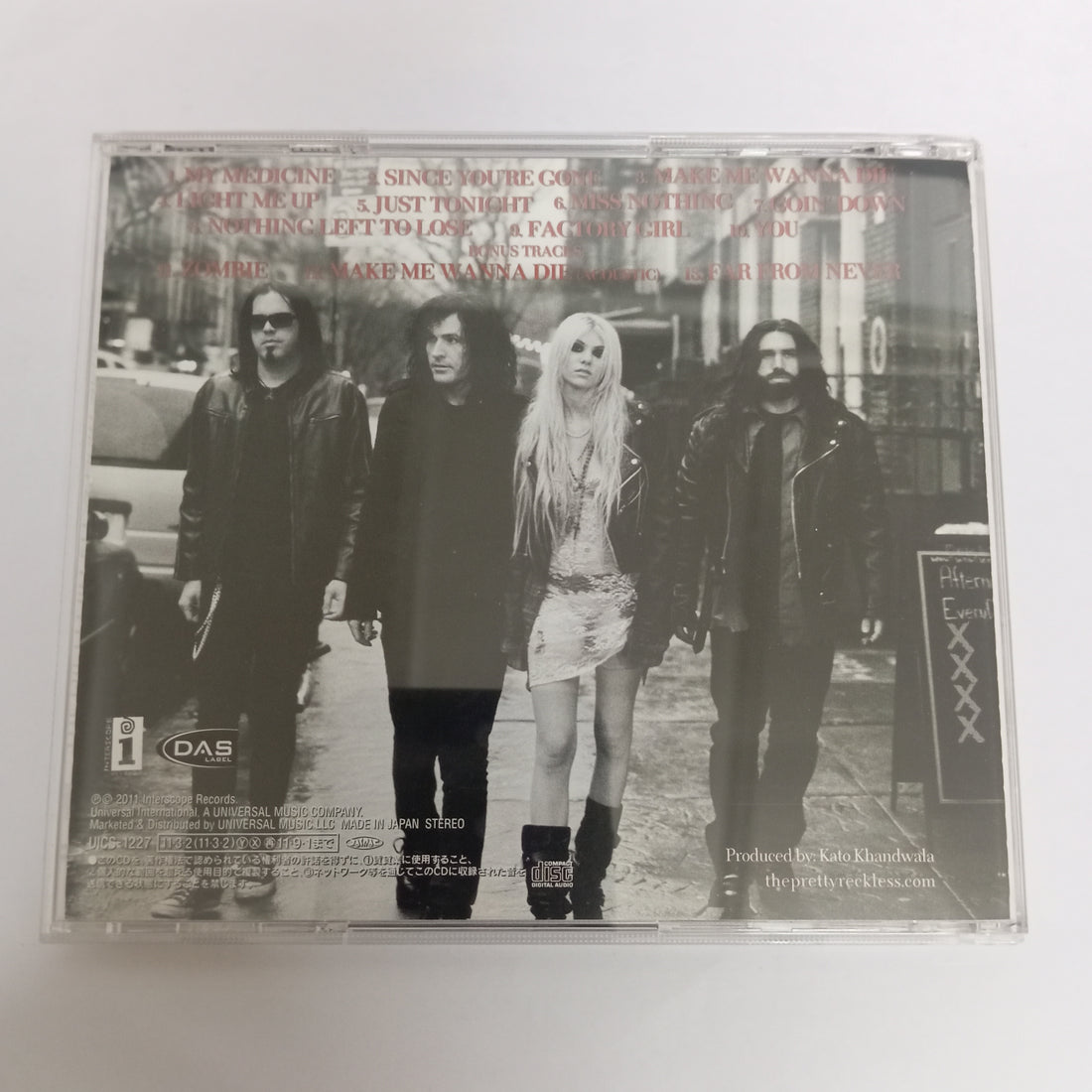 ซีดี The Pretty Reckless - Light Me Up (CD) (VG+)