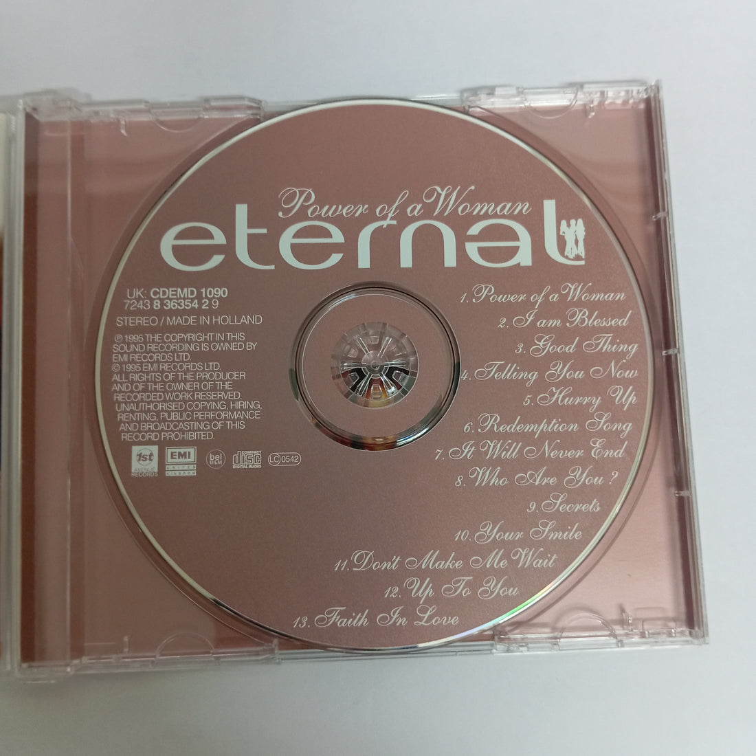 ซีดี Eternal - Power Of A Woman CD VG+