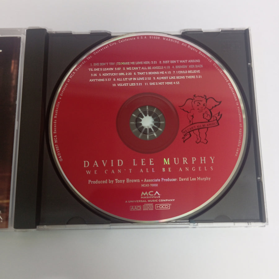 ซีดี David Lee Murphy - We Can't All Be Angels (CD) (VG+) (HDCD)