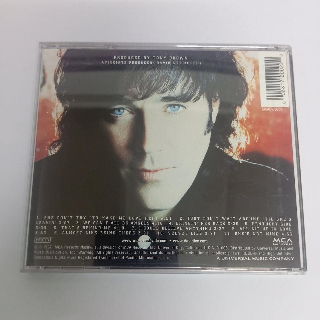 ซีดี David Lee Murphy - We Can't All Be Angels (CD) (VG+) (HDCD)