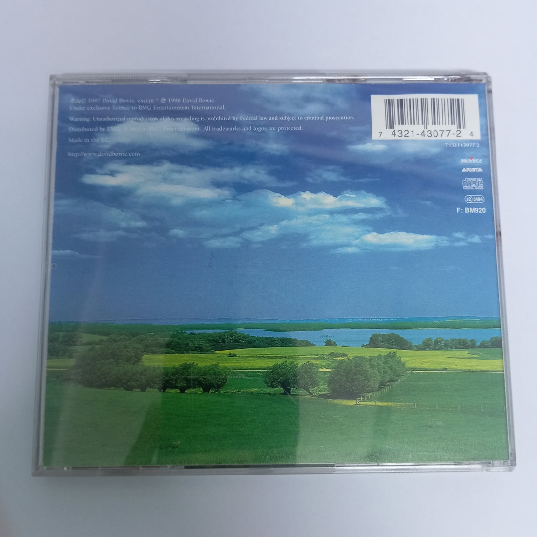 ซีดี David Bowie - Earthling (CD) (VG+)