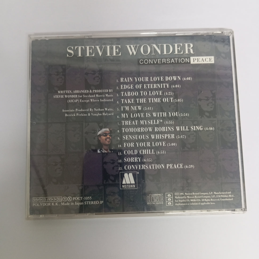 ซีดี Stevie Wonder - Conversation Peace (CD) (VG+)