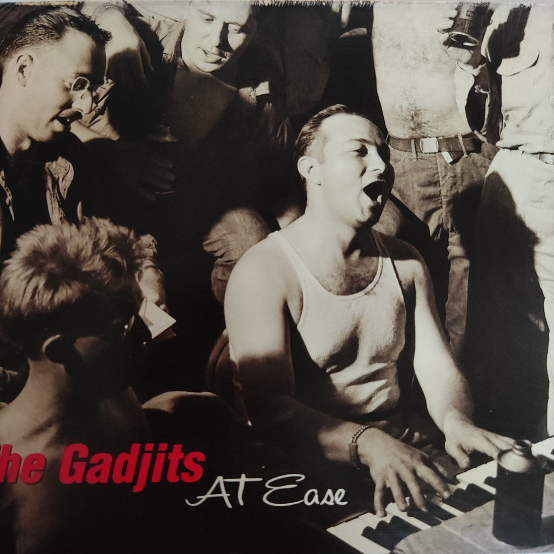 ซีดี The Gadjits - At Ease (CD) (VG+)