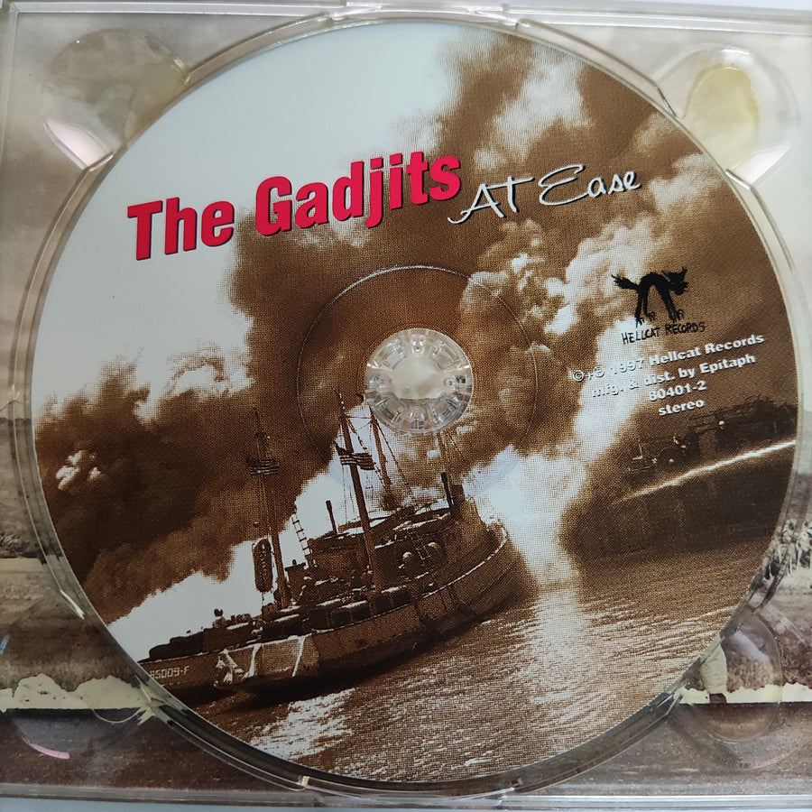 ซีดี The Gadjits - At Ease (CD) (VG+)