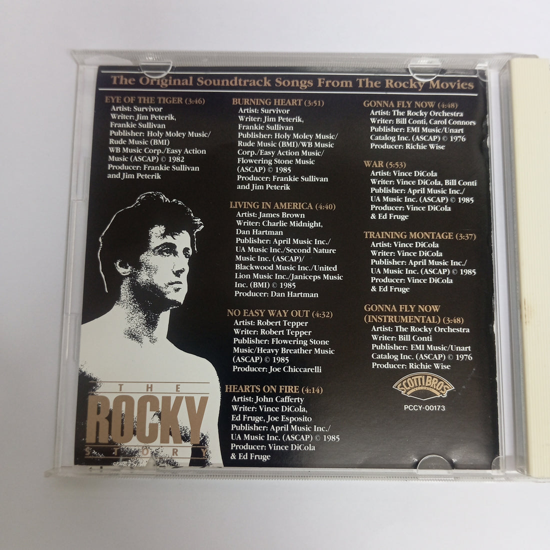 ซีดี Various - The Rocky Story (CD) (VG+)