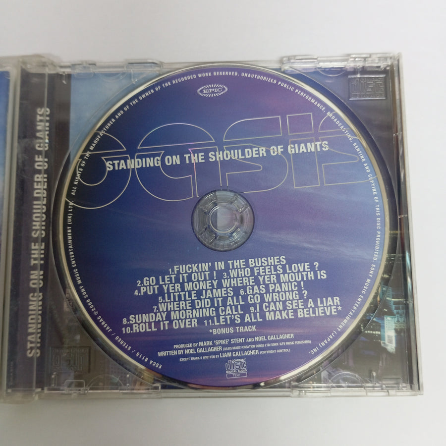 ซีดี Oasis  - Standing On The Shoulder Of Giants (CD) (VG+)