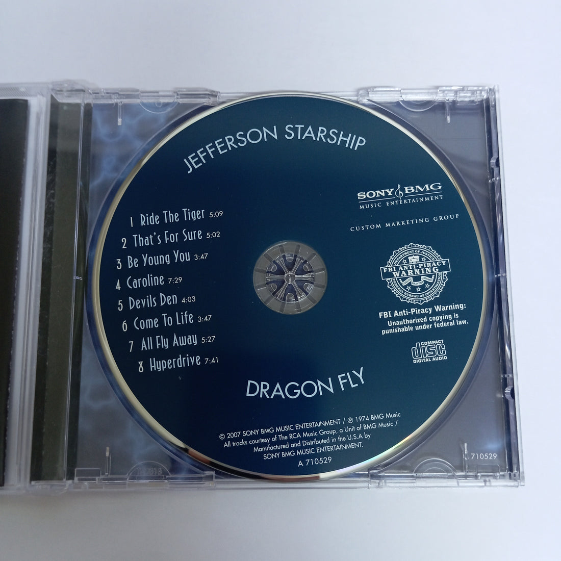 ซีดี Jefferson Starship - Dragon Fly CD VG+